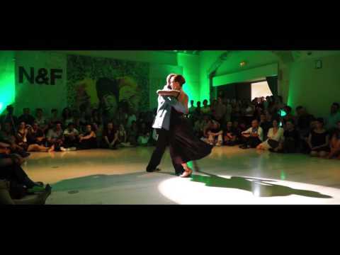  Ines Gomes  and  Rui Barroso  are  dancing  at  A los amigos tango festival  in  2016