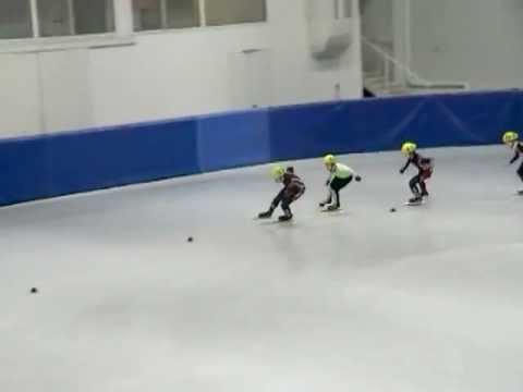 Junior OB 2013 NOVICE A BOYS SEMI-FINAL 333m HEAT:4 Rövidpályás Gyorskorcsolya