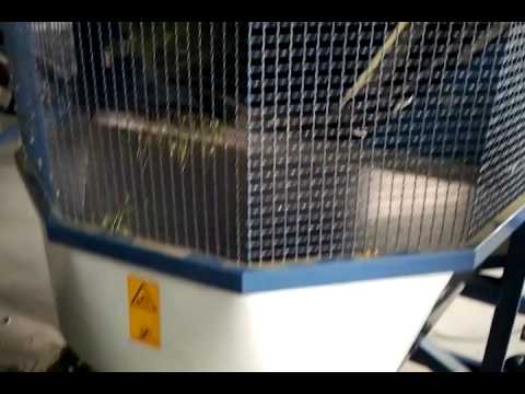 Raw chamomile processing line