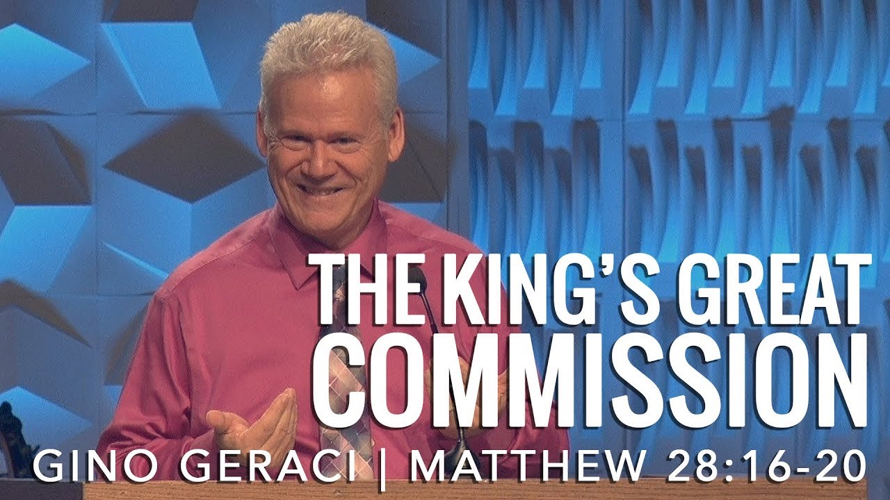 Matthew 28:16-20, The King’s Great Commission