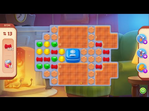 Homescapes Level 9734 No Boosters Gameplay