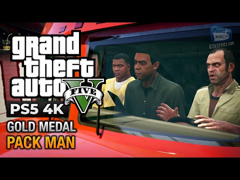 GTA 5 PS5 - Mission #57 - Pack Man [Gold Medal Guide - 4K 60fps]