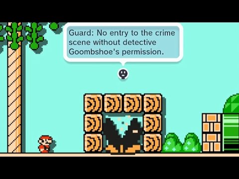 Ace Attorney RPG (Comments On) by Shannon - Super Mario Maker - No Commentary 1AG