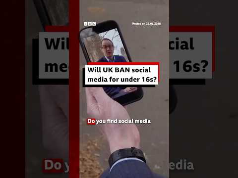 Will UK ban social media for under 16s? #SocialMedia #BBCNews