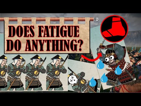 What does fatigue actually do? Probably not what you think! Total War: Shogun 2.