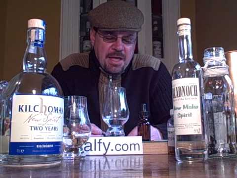 whisky review 62 - New Make Spirit  (Kilchoman & Bladnoch)