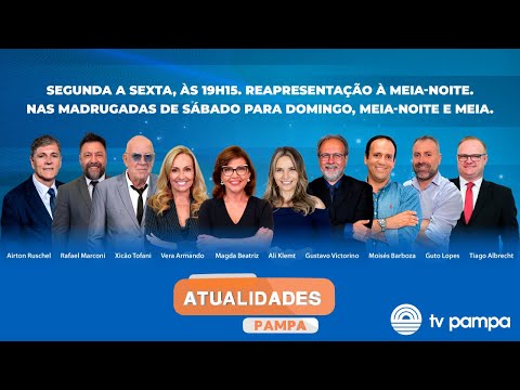 COBERTURA  DAS ENCHENTES NO RS - ATUALIDADES PAMPA | 06/05/2024