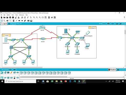 10.2.1.7 laboratorio de packet tracer