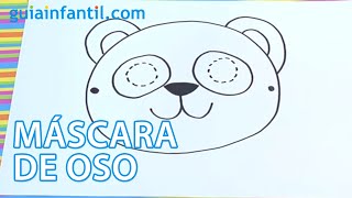 Cómo hacer una máscara de oso para niños