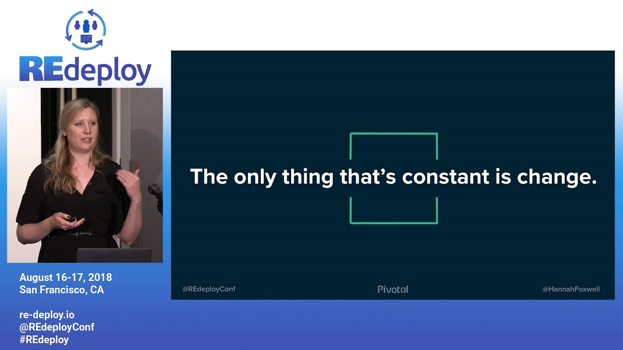 Resilient Systems Require Resilient People - Hannah Foxwell - REdeploy 2018