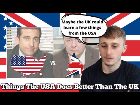 British Guy Reacting to 20 Things The USA Does BETTER Than The UK