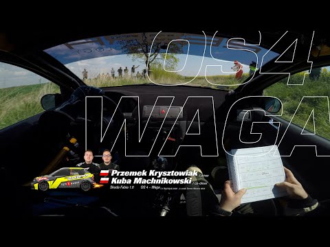 2. Rally Nysa - 2. runda Tarmac Masters 2022 - P. Krysztowiak / K. Machnikowski - OS 4 Waga