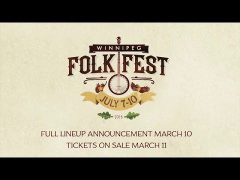 The First 2016 Folk Fest Artist Announcement Is...
