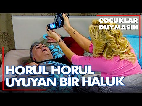 Meltem Haluk'u horlarken kayda aldı - Çocuklar Duymasın 37. Bölüm