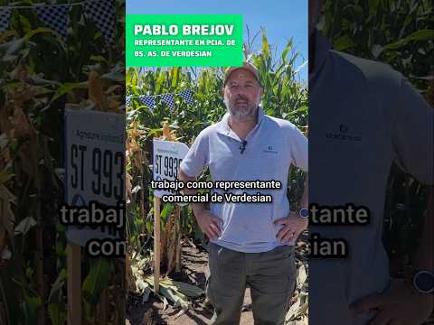 Rep. comercial de la pcia. de Bs. As. de Verdesian, en una jornada de Lurra Agro en Chacabuco