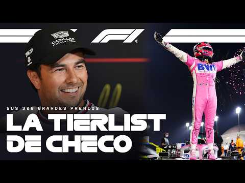 ¡Checo Pérez Elige Y Rankea Sus Mejores Carreras!