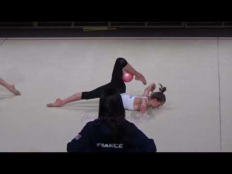 Maëlle MILLET (FRA) ball (2) - 2023 Grand Prix Thiais trainings