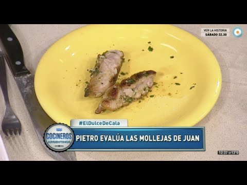Cómo cocinar mollejas crocantes y pizza a la piedra