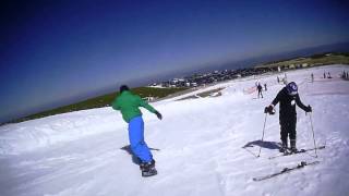 preview picture of video 'Snowboarding Sierra Bejar Março 2014'