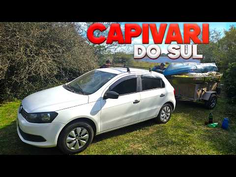 O QUE SOBROU DA PESCARIA? Enfrentamos de tudo nesse acampamento em Capivari do Sul!