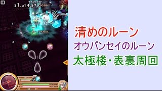 【白猫プロジェクト】太極楼・表と裏周回【清めのルーン/オウバンセイのルーン】
