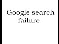 Chrome google search failure / www.google.hu ...