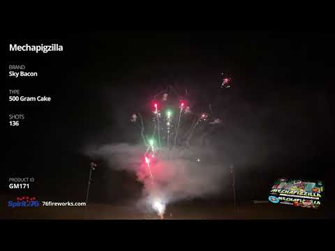 GM171 Mechapigzilla - 136 shot 500 Gram Cake - Sky Bacon