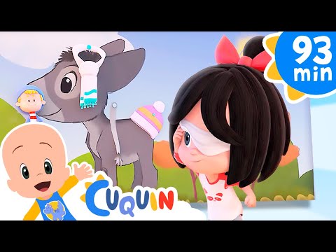 My dear donkey 🐴 and more Nursery Rhymes by Cleo and Cuquin | Children Songs
