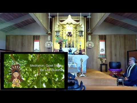 Chanting the Shōshin Nembutsu-ge (Shōshinge)