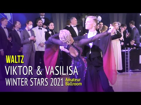 Waltz = Winter Star 2021 Amateur Ballroom = Viktor Deev & Vasilisa Rudakova
