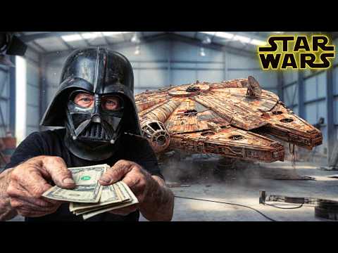 4K Full Restoration of the Millennium Falcon (Star Wars) Used in the Movie