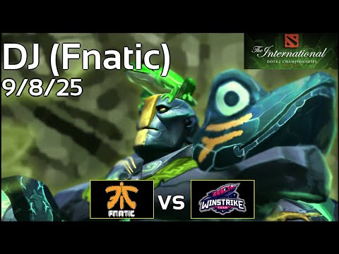 Support TI8: Fnatic.DJ - TI8 Group Stage - Group A - TI 2018 -  Earth Spirit