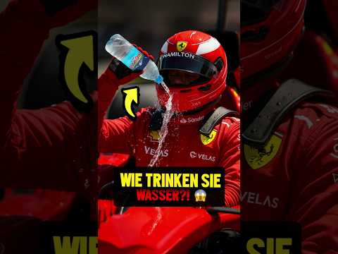 Wie trinken Formel-1-Fahrer während des Rennens Wasser? 🚰🏎️ #F1