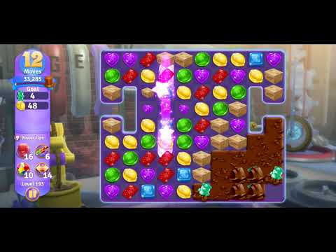 Willy Wonka's World of Candy - Level 193 Complete - No Hacks / No Boosters (Android/IOS)