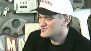 Quentin Tarantino came to see Cinerama at Neon Movies in Dayton. (1999)