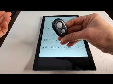 Noten per Bluetooth umblättern günstige Lösung - hier mit Mobile Sheets