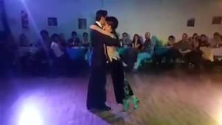 Jésica Gómez y Franco Andrada bailan "La melodía del corazón" en Dos Orillas