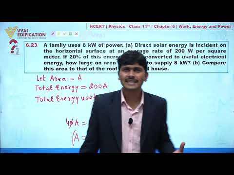 NCERT Physics Class 11th Chapter 6 Q 23 Work, Energy & Power