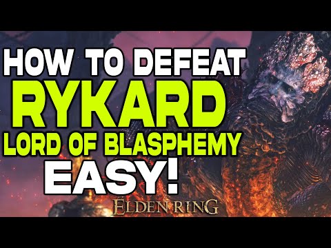 Elden Ring : Rykard, Lord of Blasphemy Boss Fight Easy | Defeat Rykard Easy