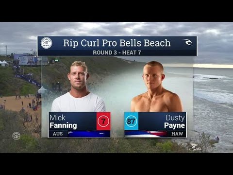 2016 Rip Curl Pro Bells Beach: Round 3, Heat 7 Video