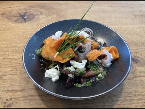 Salat von gebratenem Suppenfleisch -  Stefan Marquard @ Home "ungeschminkt &  ungeschnitten