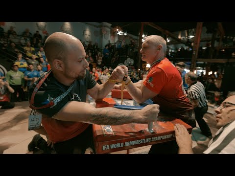 World Armwrestling Championship IFA Seniors & Disabled elimination Left Hand