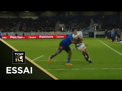 TOP 14 - Essai Henry CHAVANCY (R92) - Castres - Racing 92 - J14 - Saison 2019/2020