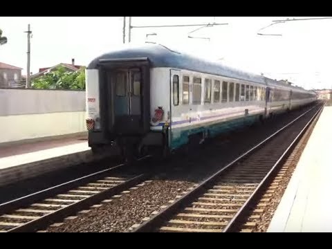 [TRENI] La strombazzata della Tartaruga - Scerne di Pineto [HD]