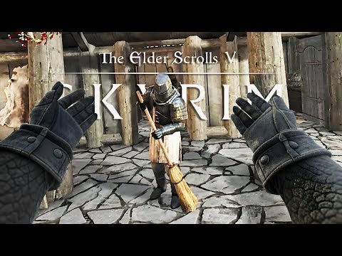 Skyrim VR has never looked this Realistic!