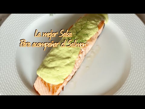 SALSA DE AGUACATE! IDEAL PARA ACOMPAÑAR EL SALMÓN
