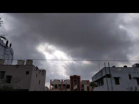 Timelapse video of clouds recorded with Redmi note 8