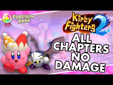 Kirby Fighters 2 - Story Mode All Chapters NO DAMAGE - Platinum Rank