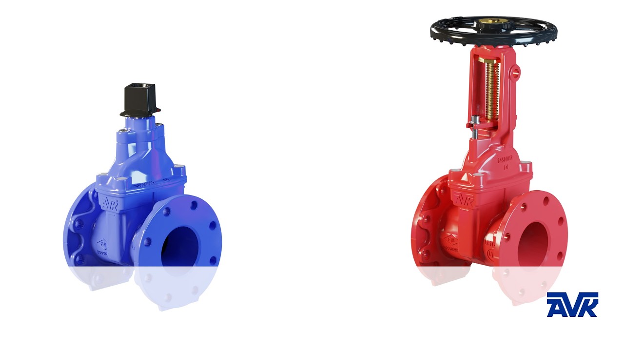 Dedicated UL and FM gate valve | gate valves for fire protection | AVK