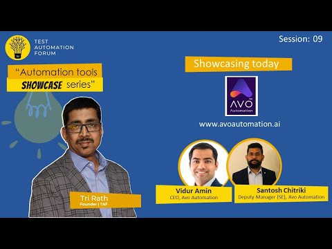 9th TAF Showcase session: Avo Automation (www.avoautomation.ai)